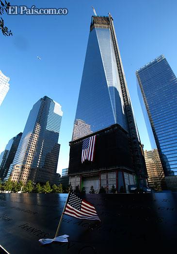 Ceremonia en recuerdo a las víctimas de los atentados del 11 de septiembre.