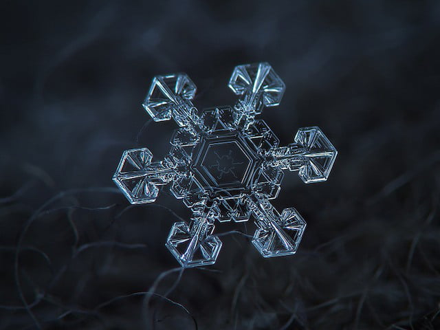 Spectacular Snowflakes From a Close-Up View