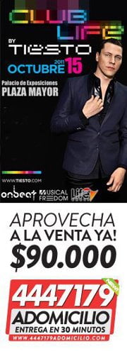 Sponsored: Tiësto Club Life World Tour @ Medellín!! A La Venta Ya 90mil Hasta HOY!! [Adomicilio 4447179]