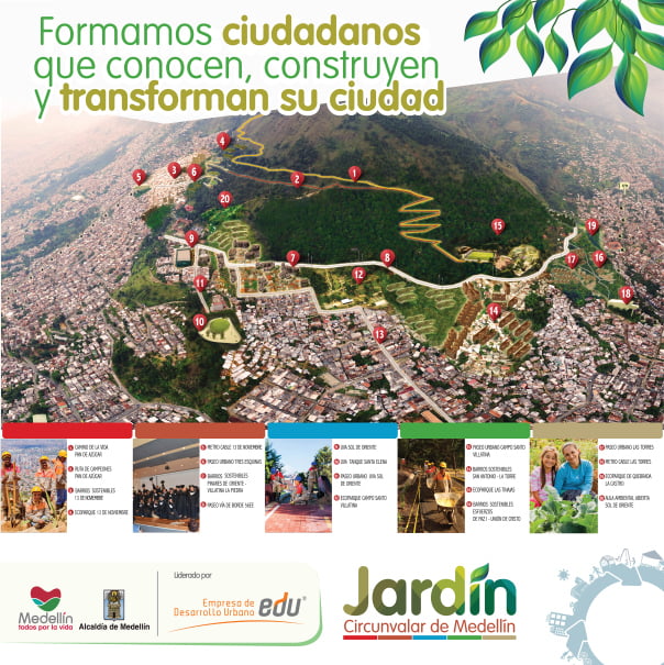 Jardín Circunvalar de Medellín: La MegaObra que bordeará Nuestras Montañas