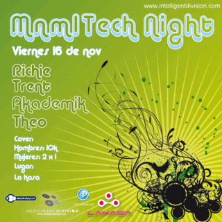 Mañana Viernes en LA KASA / Mnml Tech Night