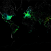 Mira cómo el mundo se conecta a Internet en un lapsus de 24 horas en éste GIF