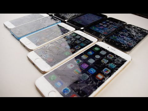 Video: iPhone 6 Plus vs 6 vs 5S vs 5C vs 5 vs 4S vs 4 vs 3GS vs 3G vs 2G Test de Caída!